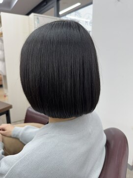 リシャルム 新保店(Re charme) 【まとまり重視】内巻きストレートボブ