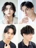 【神谷限定】カット+デザインパーマ(ツイスパ、フェザー、サーフ、波巻き)等