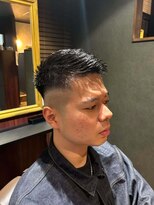 トップ 道徳店(TOP) フェード×ショート