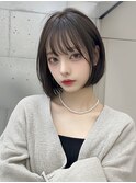 韓国ボブレイヤーボブレイヤーボブ髪質改善ボブ20代ミニボブ
