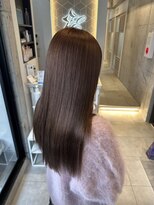 エクラート 下北沢(ECLART)&nbsp;下北沢／柔らかブラウンの艶セミロング