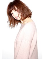 ネオリーブカフ 鶴ヶ峰店(Neolive caff)&nbsp;【Neolive/鶴ヶ峰】重めのボブに、柔らかさがあるパーマスタイル