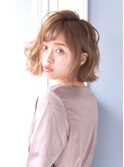 《Barretta/蒲田392》☆大人ワンサイド×ミルクティーカラー☆