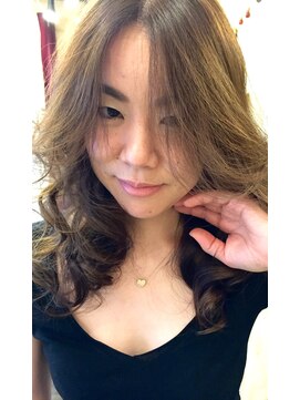 クレールヘアー(Clair Hair) ミルクティーベージュハイライトカラー