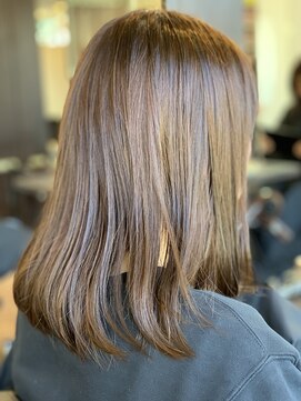 ヘアメイク オブジェ(hair make objet) オリーブカラー