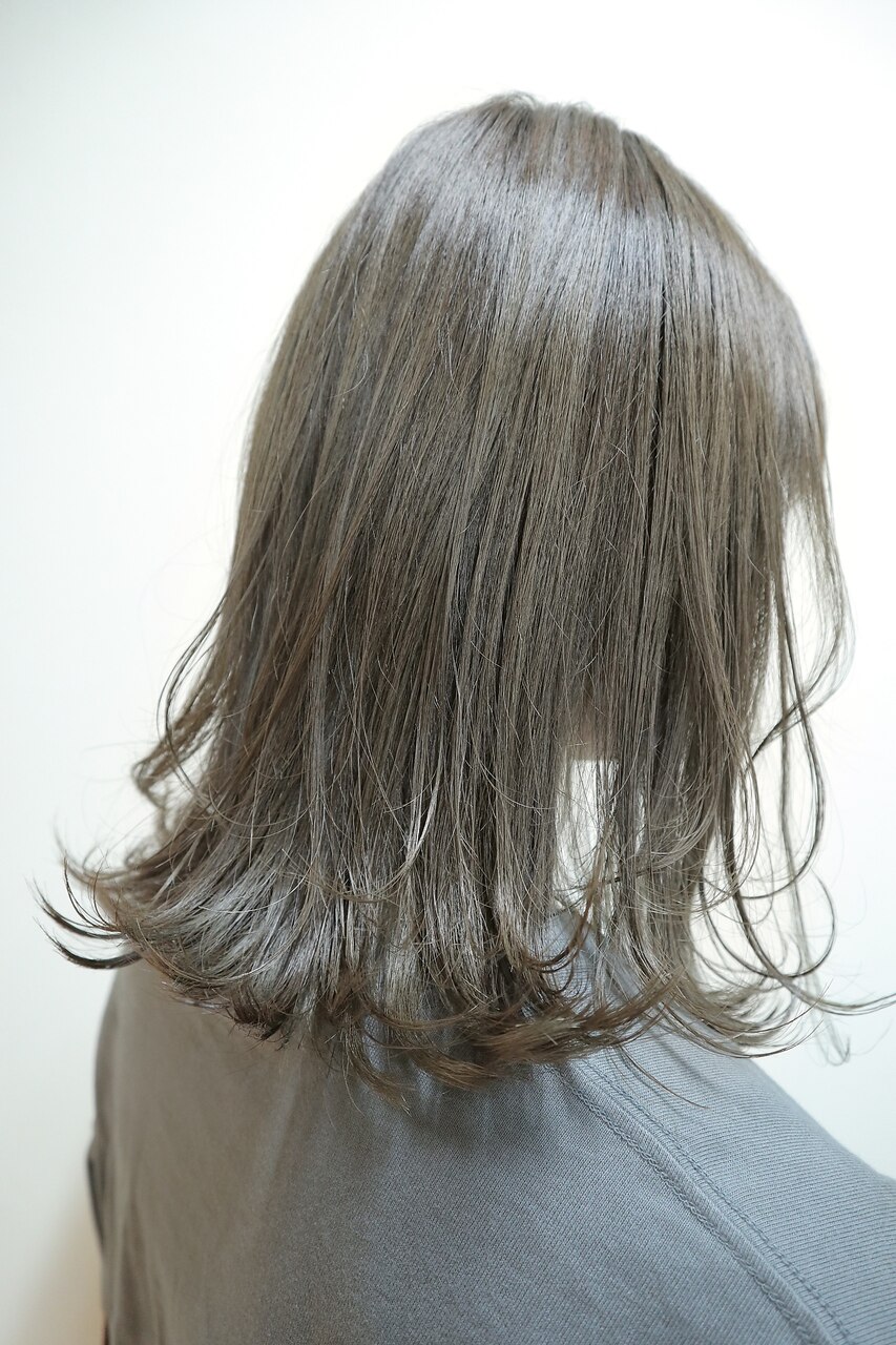 ブリーチなしカーキベージュ：L042331593｜ノル(nol hair&spa)のヘア