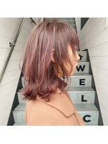 ヘアーワークスヴィクサス 諫早店(HAIR WORKS VIXUS) 【VIXUS】ピンクベージュ