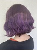 福嶋　裕人※パープルカラー＿ヴァイオレット_切りっぱなしボブ