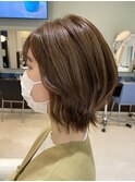 【AMAZING HAIR美沢店/五十嵐】 ひし形シルエット|ウルフボブ