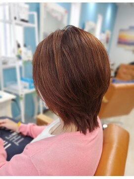 アラワラブルー(arrawarra blue) 外はねボブ/20代/30代/40代/50代/倉敷/白楽町