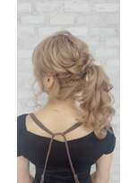 ヘアセット専門店 ナゴミ 池袋店(nagomi) ヘアセット/ヘアアレンジ/ポニーテール/カジュアル/ゆるふわ