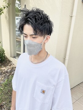 ラドンナアデッソ(LA.DONNA ADDESSO) ダークグレーツイスト