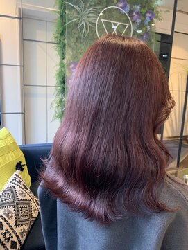 ダブル アンダーバー サロン(W_SALON) 【W_SALON 河原町】カシスピンク/ピンク/髪質改善