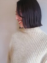 ブルー(BLUE)&nbsp;#BLUE　重めミニボブ