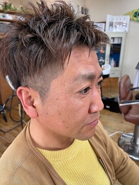 フローフォーヘア(flow For Hair) 男前ツーブロック