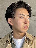 フイ 代々木(Hui)&nbsp;メンズ/アップバング/ツーブロックマッシュ/束感ショート/波巻き