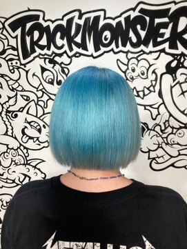 トリックストア(TRICK STORE) 【透明感】みずいろボブ！