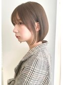 似合わせカット×大人丸みボブ【瀧上丈司】