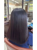 髪質改善ストレート