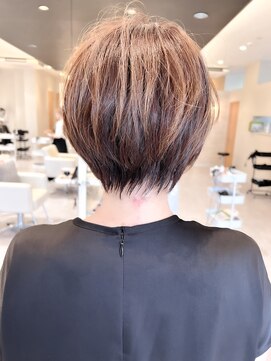 ヴィサージュタイム(VISAGE thyme) 丸みショート/ショート/ショートボブ/ボブ/ミニボブ/ハイライト