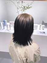 レフ(LEF)&nbsp;ブロンド × ブラック/ダブルカラー/ケアブリーチ/ルーツカラー