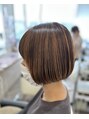 アグ ヘアー ミーナ 岩槻店(Agu hair mina)&nbsp;ハイライト+ボブスタイル、ナチュラルに透明感がでます！