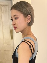 トリコ 柏(tricot)&nbsp;ショートボブ/切りっぱなしボブ/ミニボブ/ハイトーンボブ/小顔