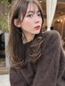 【ダメージレスに透明感】CUT+ブリーチなしダブルケアカラー+トリートメント