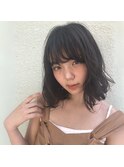 巻き髪スタイル