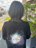 アズグロウ エクラ(AS GROW 'eclat)&nbsp;ウルフスタイル＋カーキベージュ