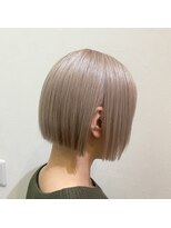ファーム 大崎店(FAAM)&nbsp;ミニボブ×ホワイトベージュカラー