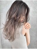 【Blanc】エアタッチ_ハイライトカラー_ラベンダーミルクティー