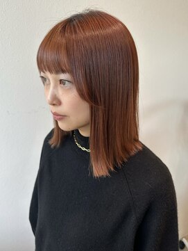 サラ ビューティー サイト 古賀店(SARA Beauty Sight) 外ハネ/切りっぱなし/サイドバング/髪質改善/20代30代40代