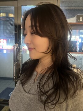 キャロルガーデンズ ボコカ 表参道(Carroll Gardens bococa) マロンブラウン、レイヤーカット