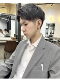 王道アップバング