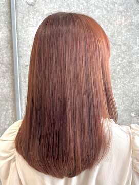 アヤラグランスパ 船橋店(AyaLA GRAN SPA) 【福田隆晃】オレンジカラー/ブリーチ無しカラー/美髪