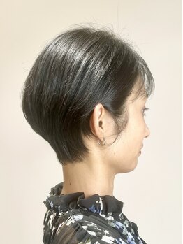 アワーズ(Ours)の写真/完全予約制/マンツーマン施術◇あなたの魅力を最大限引き出すショートスタイルをご提案!自宅での再現性も◎