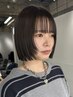 【岡本予約限定】カット＋カラー＋３ステップトリートメント ￥9,900