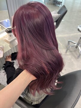 ジーナリア(Xena ria) 《Kaho》ピンクラベンダー/暖色カラー/ケアブリーチ