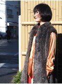 カジュアル×ボブ