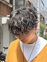 ニコ トウキョウ ロジック(nico TOKYO Logic)&nbsp;波巻きパーマツイスパマッシュメンズカット