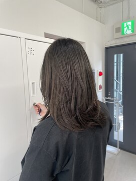 ヌーヴェル(nouvelle) ケアダブルカラー×グレージュ×透明度カラー