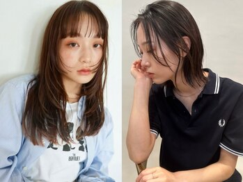 トリッカ 銀座(tricca)の写真/tricca独自の骨格補正理論で導き出された似合わせカット！1mm単位で拘ったカットで絶対的可愛いが叶う☆