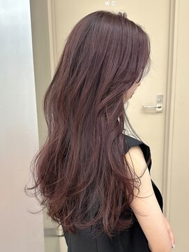 パークレーン アイス イヴェン(park lane ICI yeven) ブリーチなしダブルカラーピンクブラウン透明感夏カラーレイヤー