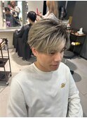 波巻きツイストスパイラルパーマ/フェザーパーマ/眉毛/メンズ