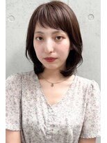 ノノリリ(NONORIRI)&nbsp;内巻きワンカールミディアムレイヤー☆20代30代40代人気