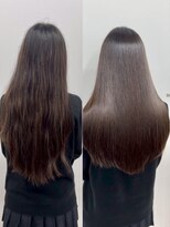 ベル 新宿店(Vel)&nbsp;縮毛矯正×髪質改善×顔周りレイヤー×新宿