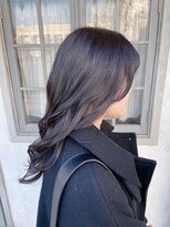 アメリラブ(ameri love)&nbsp;ラベンダーアッシュ×ふわふわウェーブ