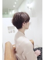 メモリーズ 水天宮前店(Memories)&nbsp;ゆるパーマ小顔ひし形マッシュショート白髪ぼかし40代50代60代