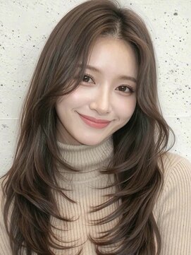 カバーヘア 上尾西口店(COVER HAIR) バタフライレイヤーカット韓国巻き小顔ヨシンモリA7上尾20代30代